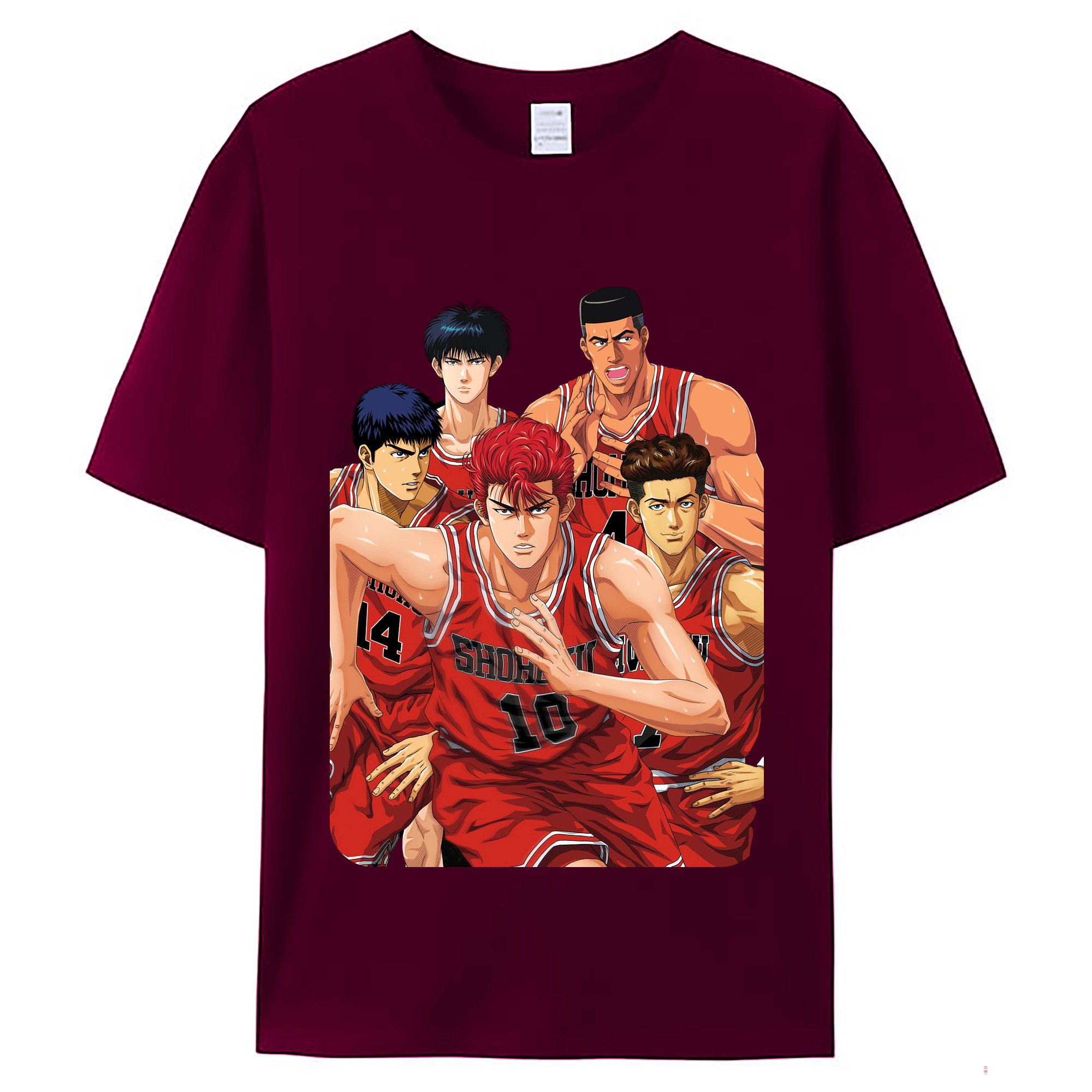 （画像用） SLAM DUNK／スラムダンク レディースカジュアルプリントTシャツ（綿100％）